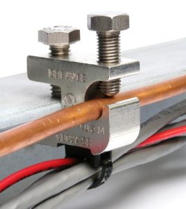 grounding clamps, electrical compression connectors